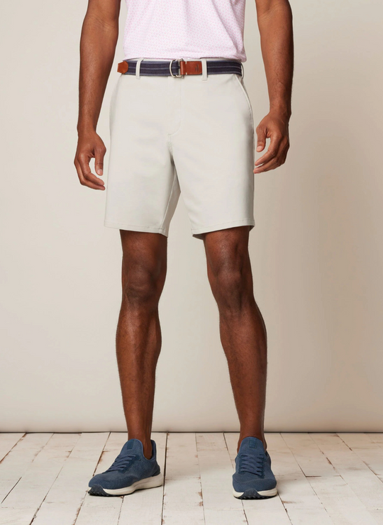 Johnnie-O Jupiters Stretch Cotton Performance Shorts In Seal