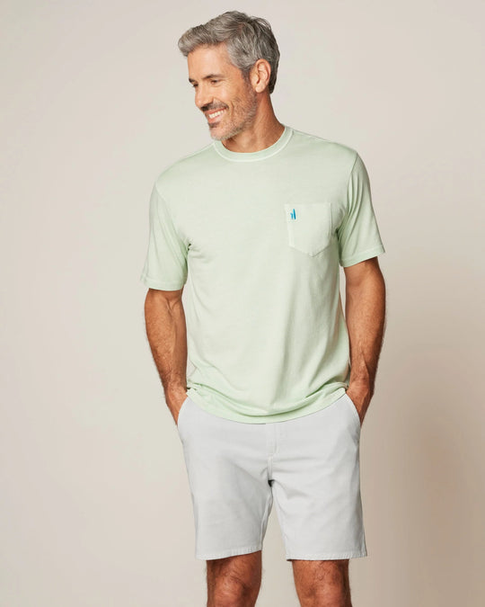 Johnnie-O Dale 2.0 Pocket T-Shirt In Pistachio