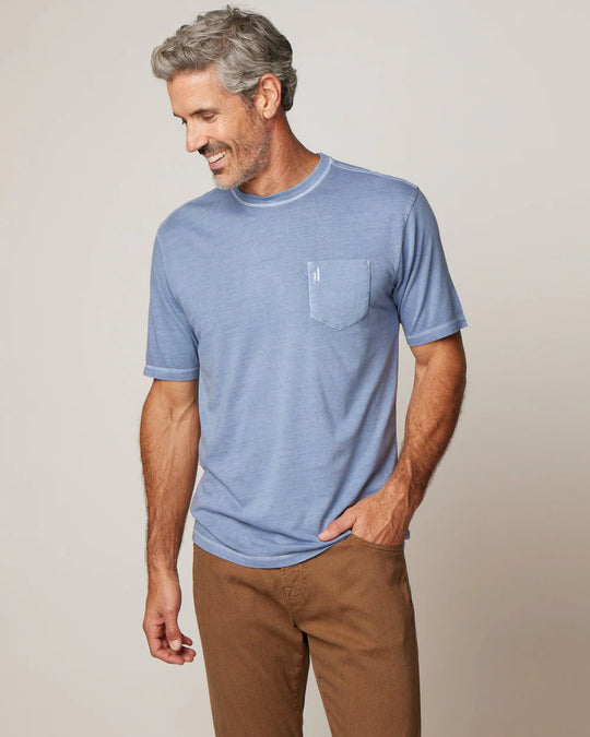 Johnnie-O Dale 2.0 Pocket T-Shirt In Navy