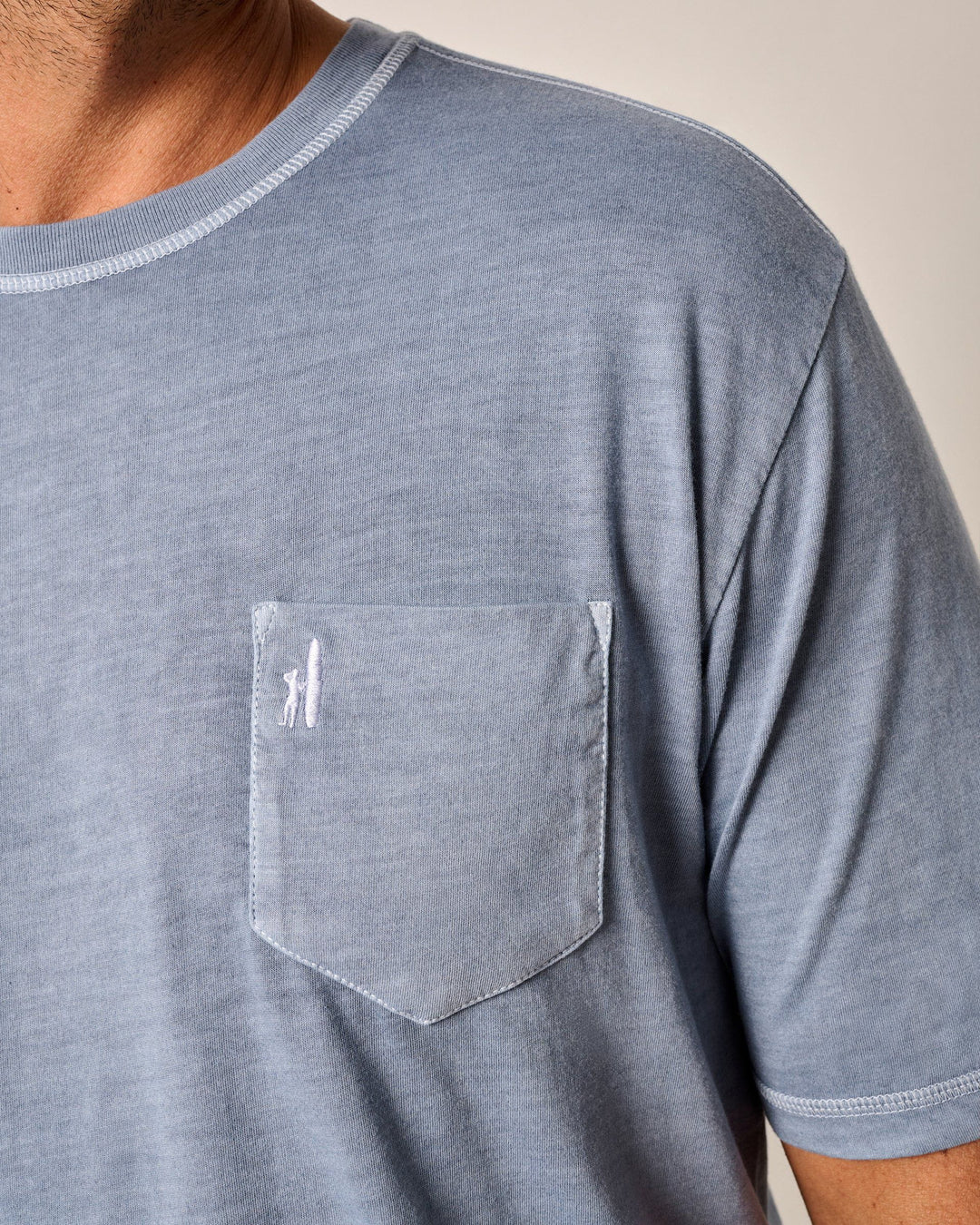 Johnnie-O Dale 2.0 Pocket T-Shirt In Navy