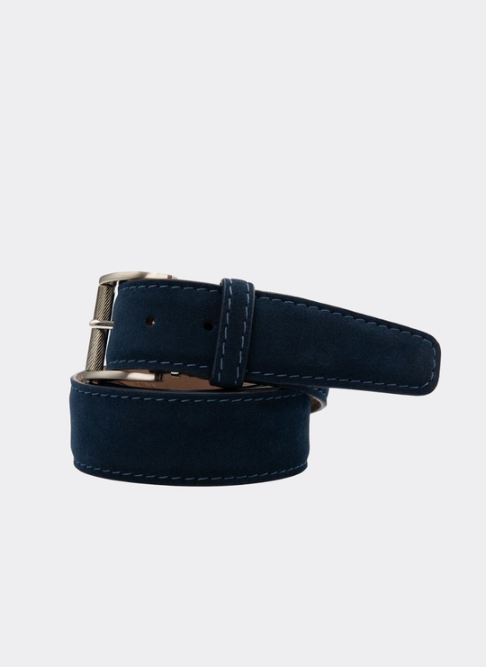 L.E.N. Alcantara - Navy w/ Navy Stitching