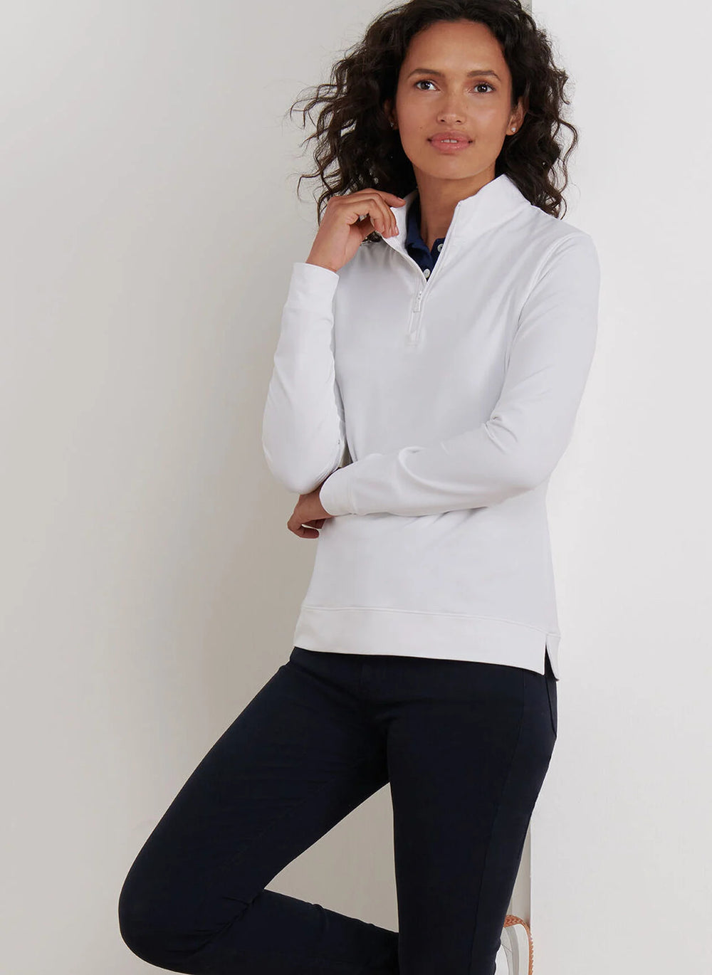 Lonesome Valley Peter Millar Women's Essential Perth in White