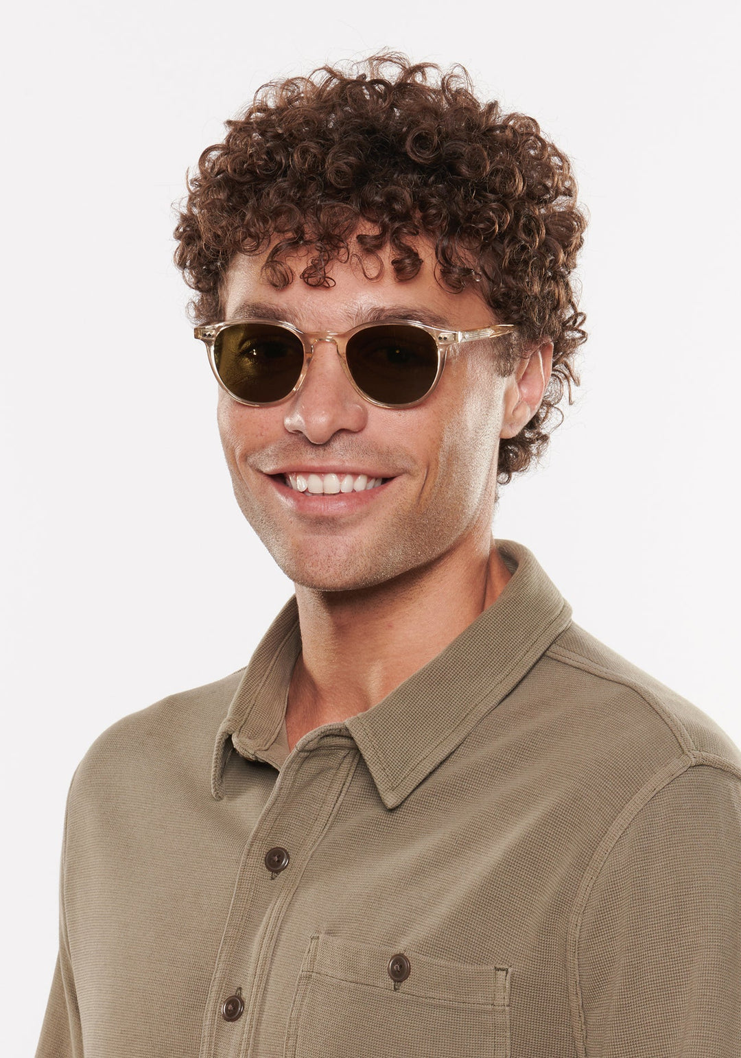 Krewe Landry Sunglasses In Haze Polarized