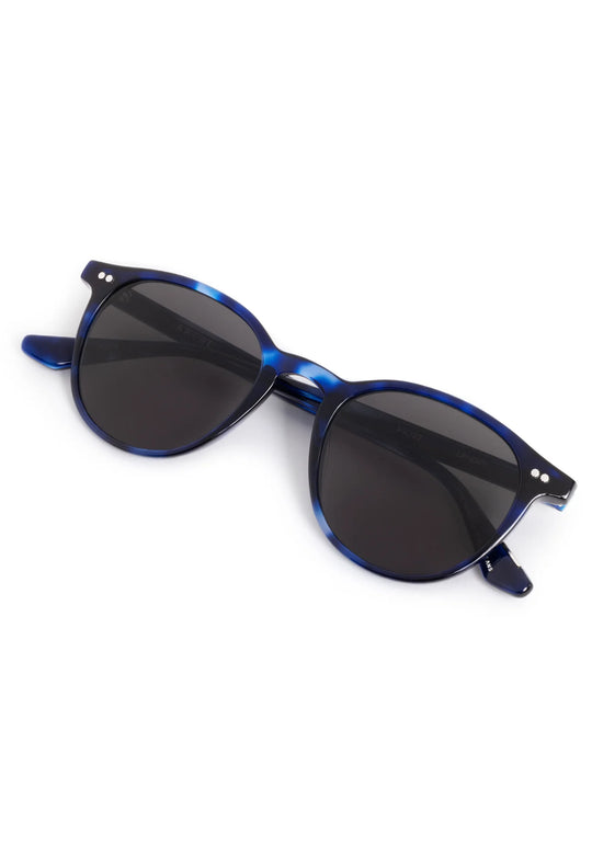 Krewe Landry Sunglasses In Indigo Tortoise