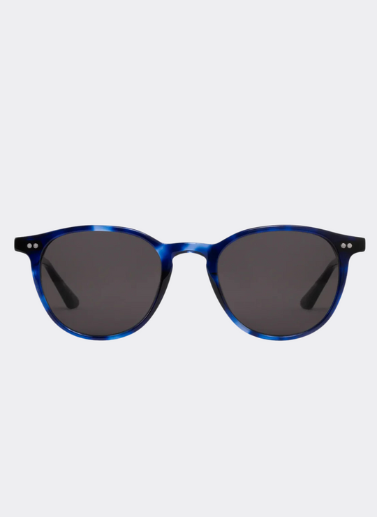 Krewe Landry Sunglasses In Indigo Tortoise
