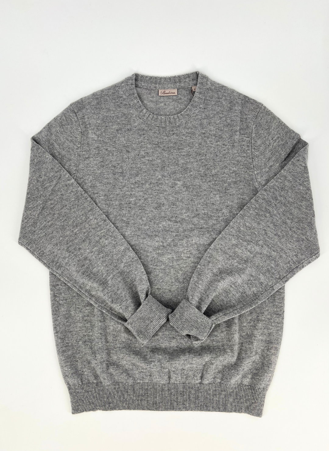 Light Grey Cashmere Crewneck