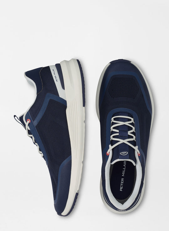 Peter Millar Camberfly Sneaker In Navy