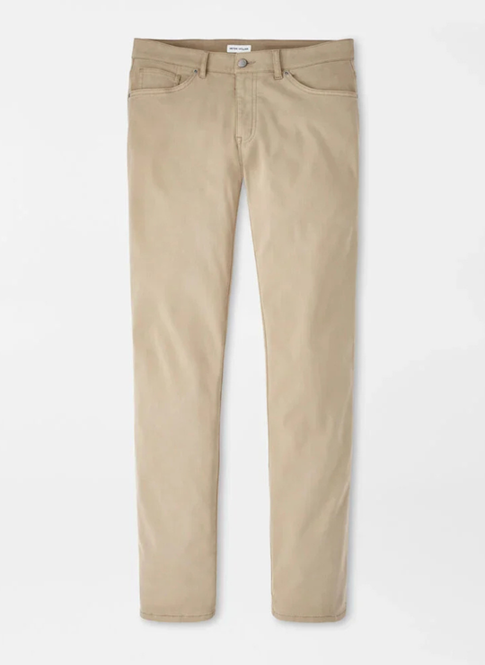 Signature Sateen Five-Pocket Pant In Grain