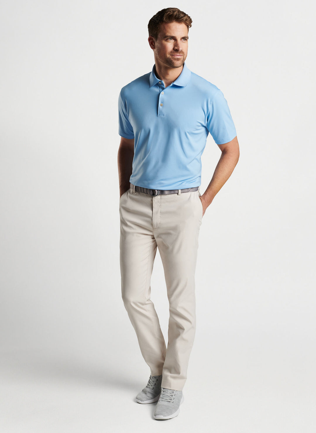 Peter Millar Raleigh Performance Trouser In Stone