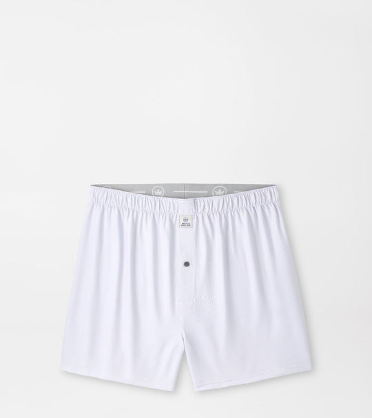 Phoenix Performance Boxer Short White/Cottage Blue