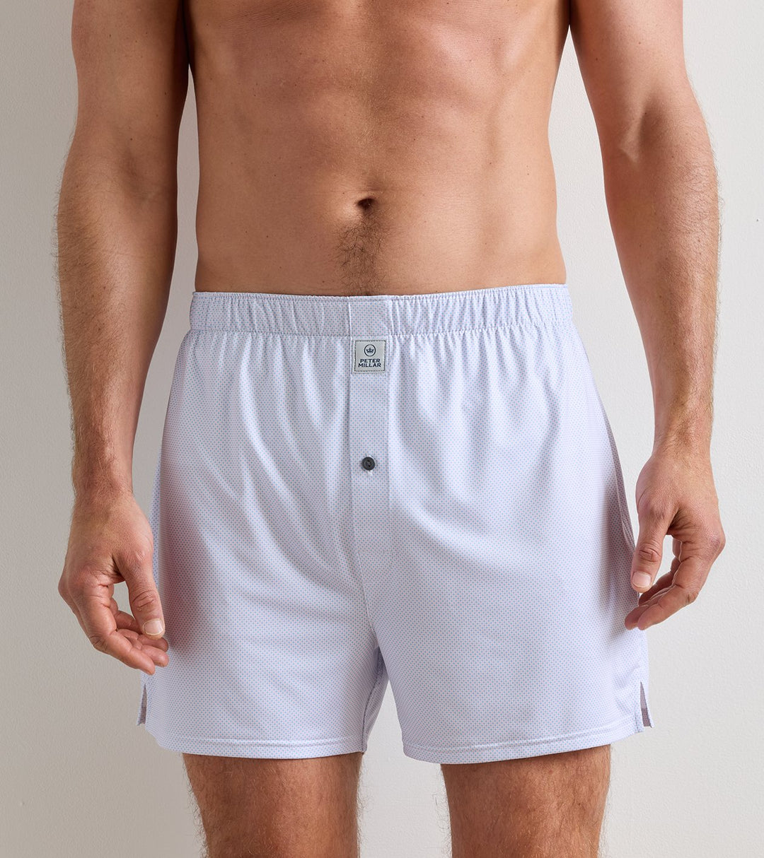 Phoenix Performance Boxer Short White/Cottage Blue