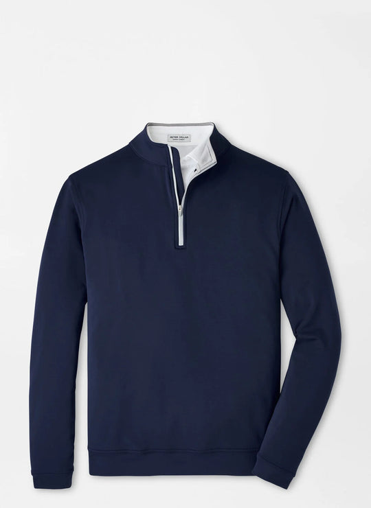 Lonesome Valley Peter Millar Perth Q-Zip in Navy