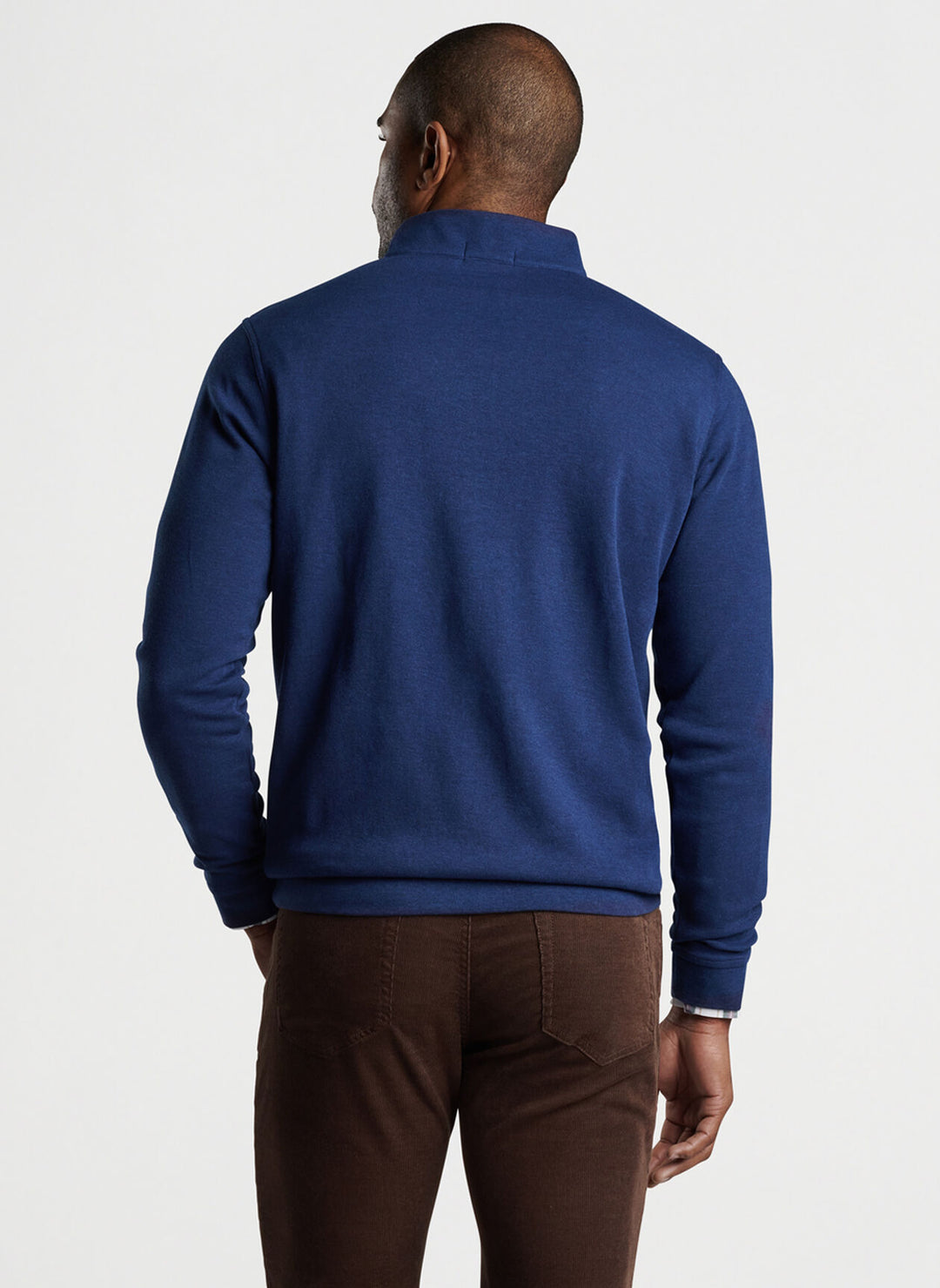 Peter Millar Crown Comfort Pullover In Navy