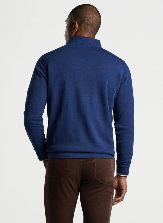 Peter Millar Crown Comfort Pullover In Navy