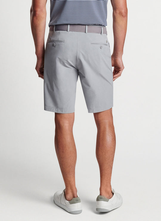 Peter Millar Surge Performance Short In Gale Grey