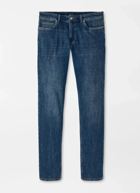 Vintage Washed Five-Pocket Denim