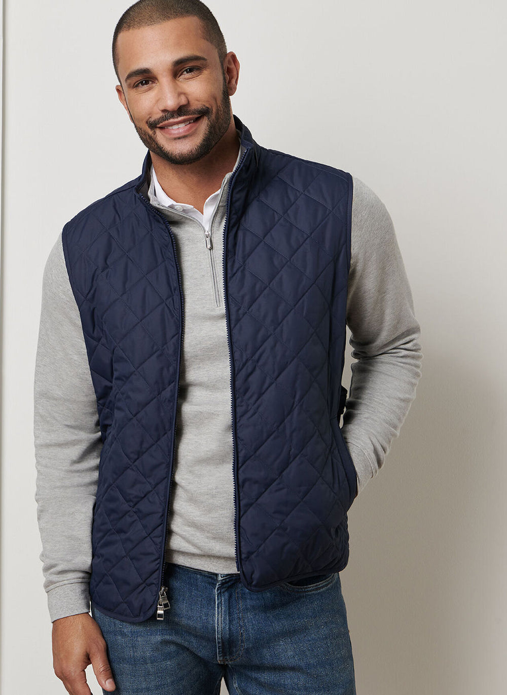Lonesome Valley Peter Millar Essex Vest In Navy