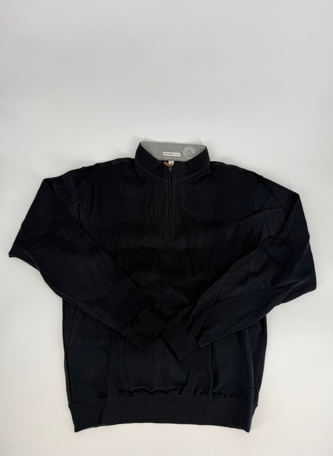Cotton Q-Zip in Black