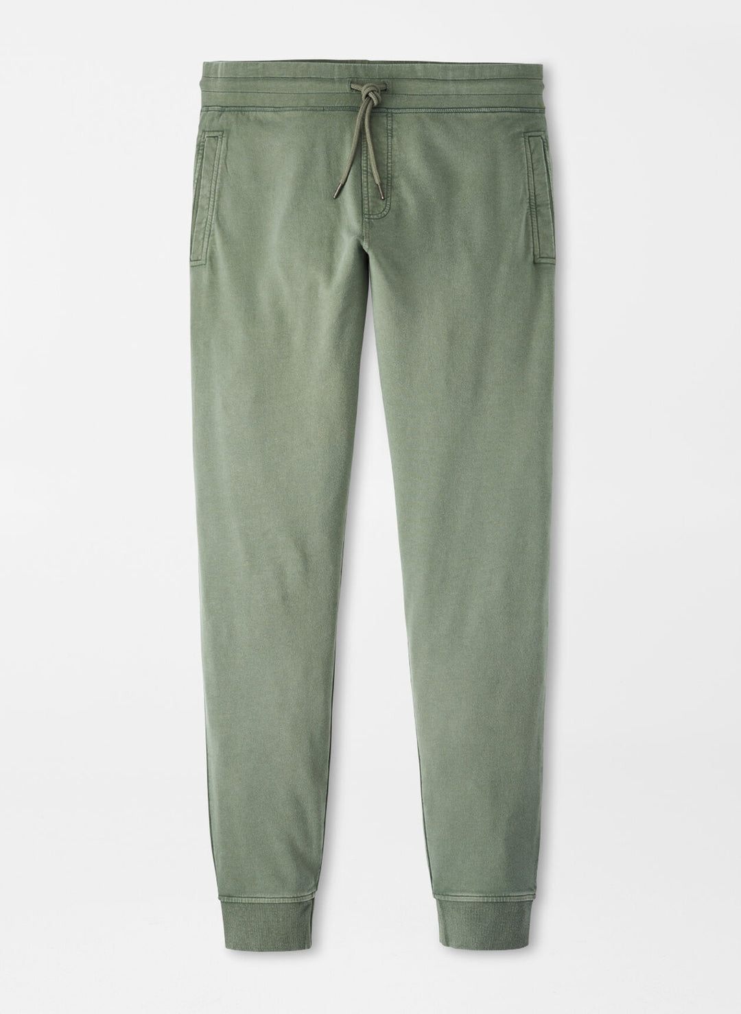 Peter Millar Lava Wash Garment Dyed Jogger In Fatigue