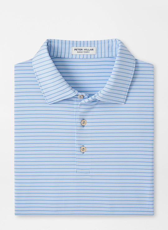 Peter Millar Heritage Performance Jersey Polo In Lakeside
