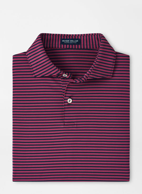 Peter Millar Sawyer Performance Jersey Polo In Navy