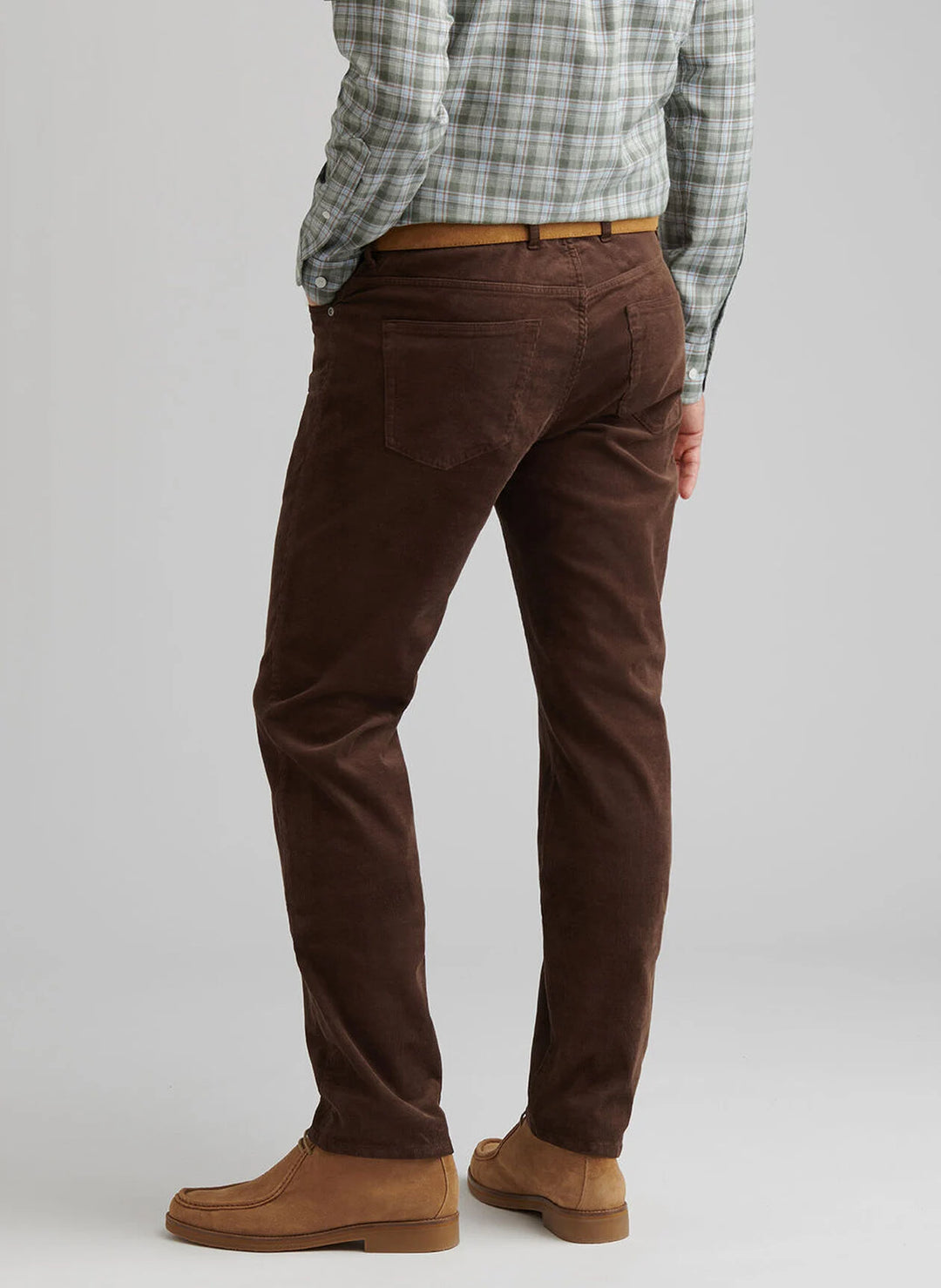 Peter Millar Superior Soft Corduroy Five-Pocket Pant In French Press