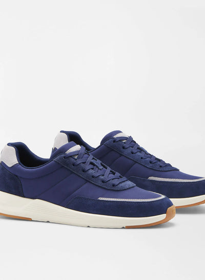 Peter Millar Journeyman Sneaker In Navy