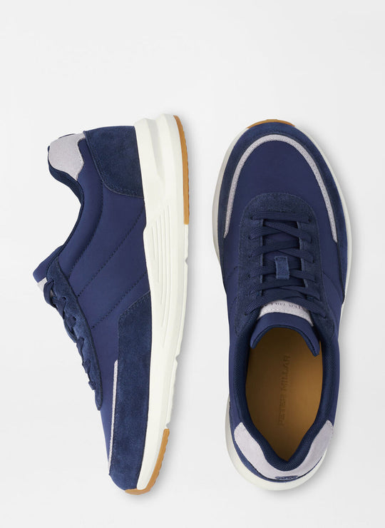 Peter Millar Journeyman Sneaker In Navy