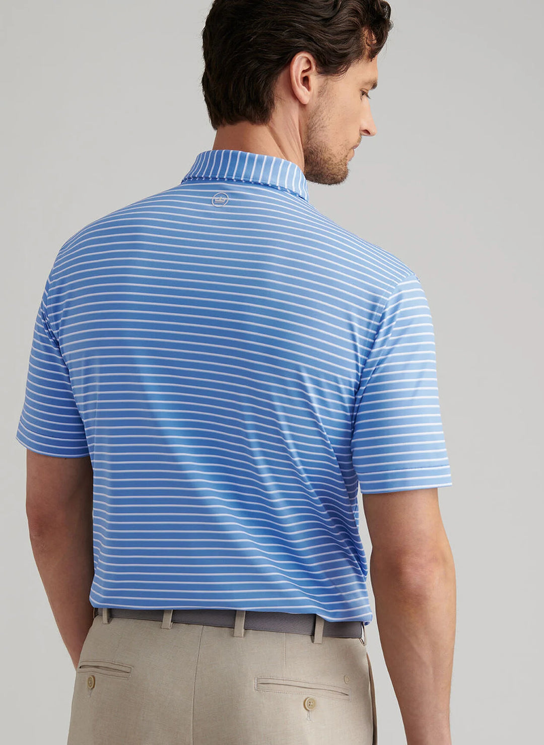 Peter Millar Dunnes Performance Jersey Polo In Evening Tide