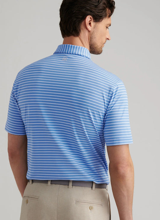 Peter Millar Dunnes Performance Jersey Polo In Evening Tide