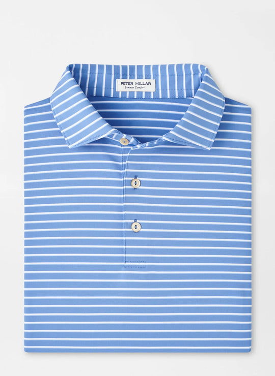 Peter Millar Dunnes Performance Jersey Polo In Evening Tide