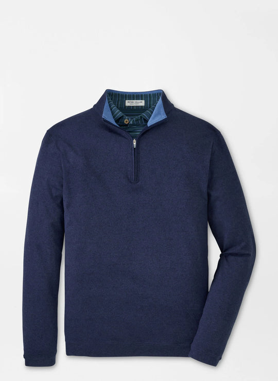 Peter Millar Ardent Air Performance Quarter-Zip In Navy