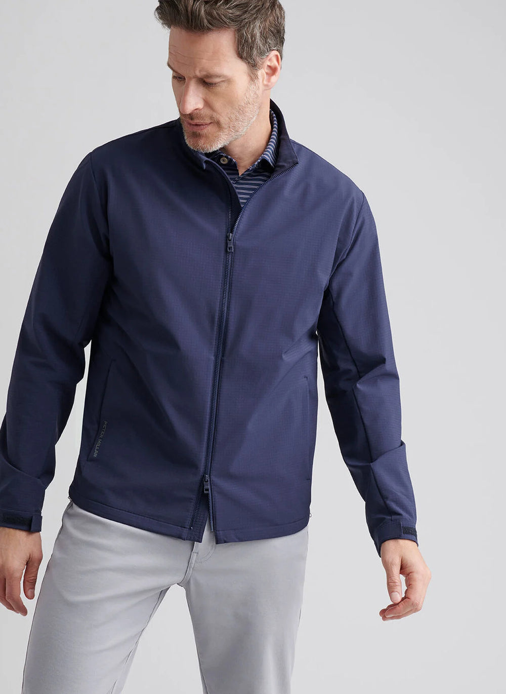 Peter Millar Gust Jacket In Navy