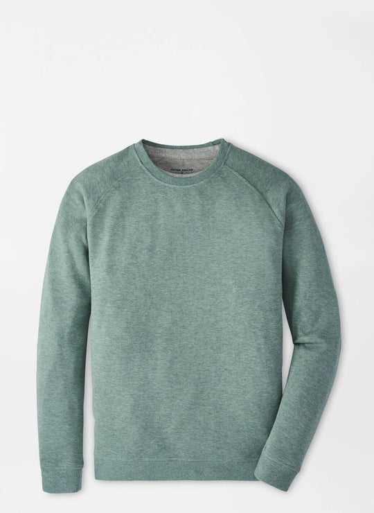 Peter Millar Crown Comfort Knit Crew In Basil