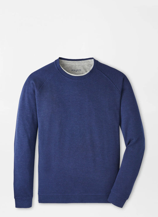 Peter Millar Crown Comfort Knit Crew In Navy