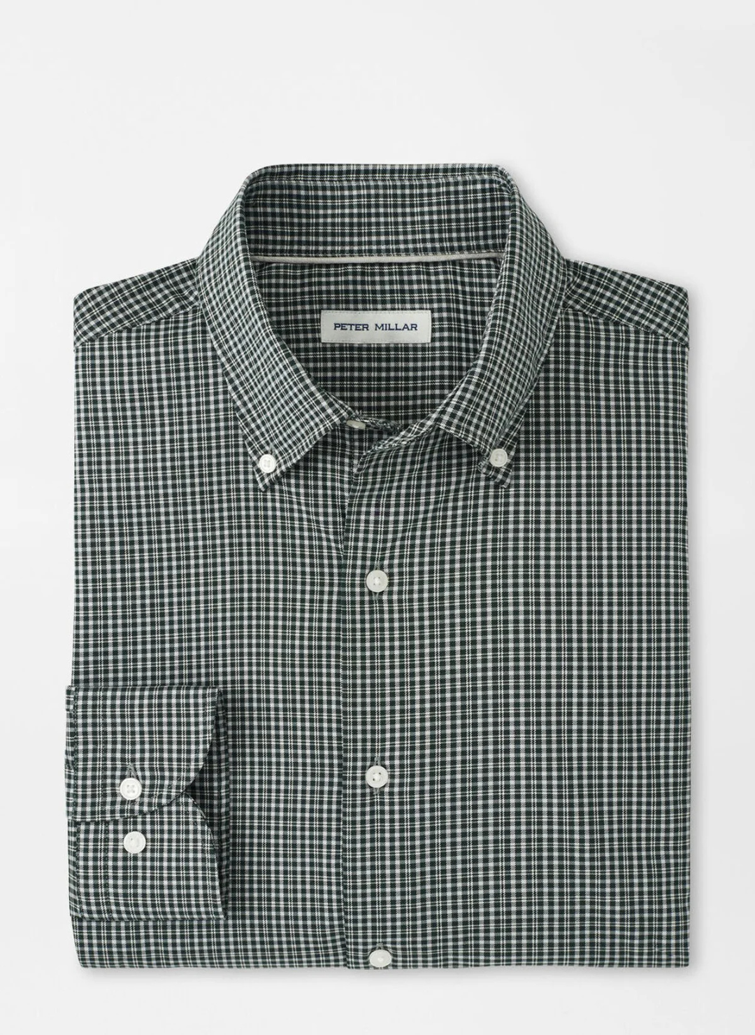 Stowe Crown Lite Cotton-Stretch Sport Shirt in Deep Verdant