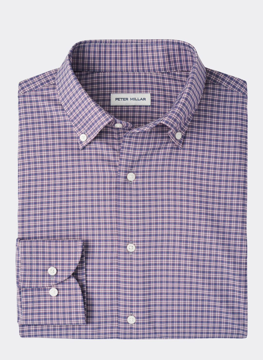 Petaluma Performance Twill Sport Shirt in Parisian Fig