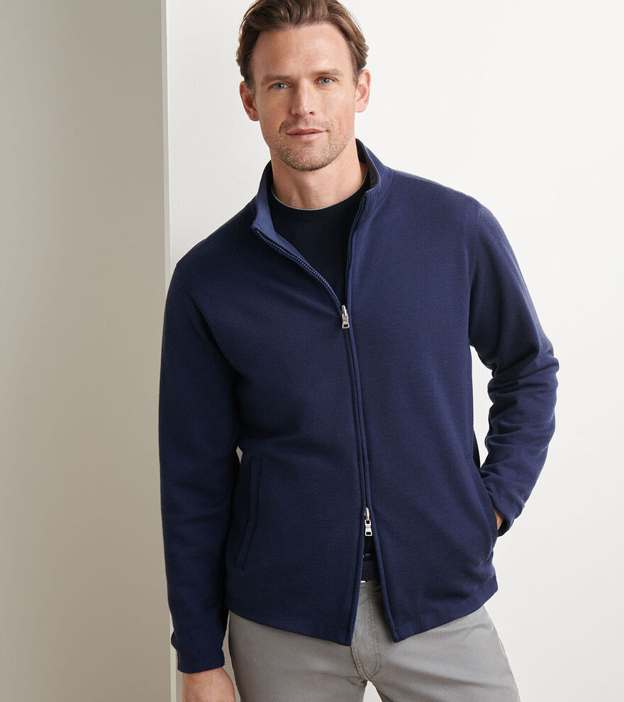 Peter Millar Ryder Reversible Jacket In Navy