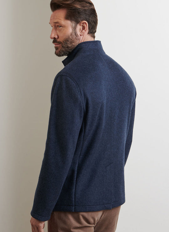 Peter Millar Crown Flex Merino Blazer In Atlantic Blue