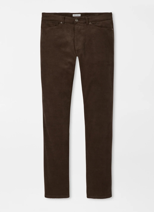 Classic Comfort Corduroy Five Pocket Pant In French Press