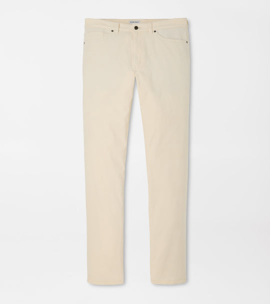 Classic Comfort Corduroy Five Pocket Pant In Ivory