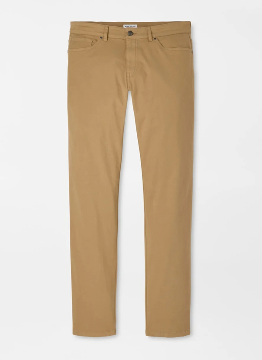 Signature Sateen Five-Pocket Pant In Peanut