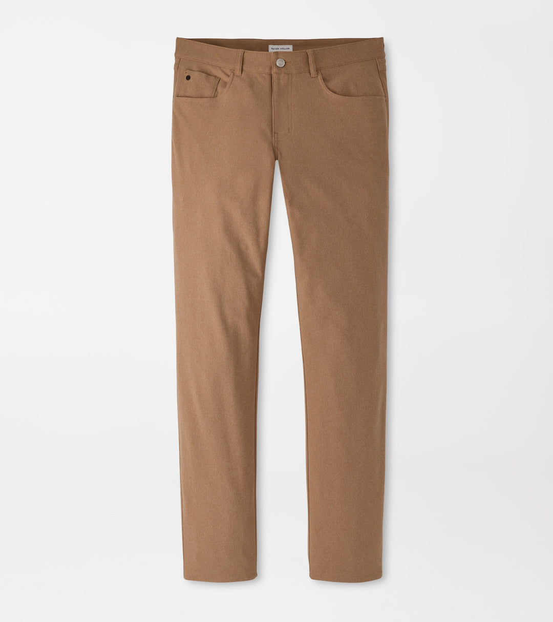 Brevard Performance Flannel Five-Pocket Pant In Dark Amber