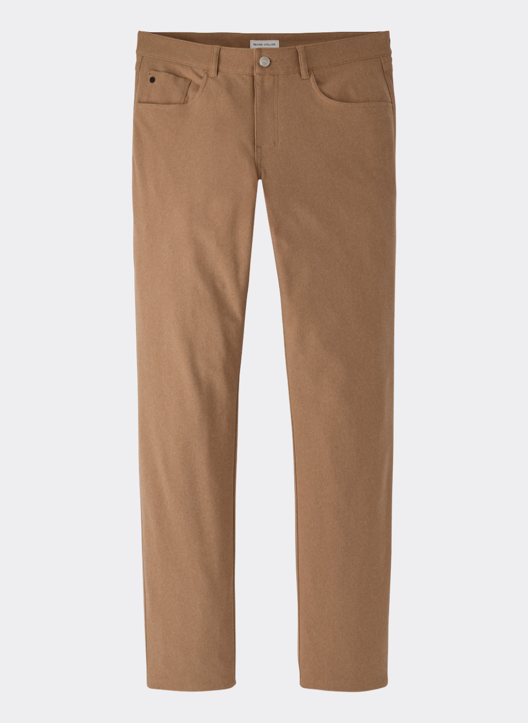 Brevard Performance Flannel Five-Pocket Pant in Dark Amber