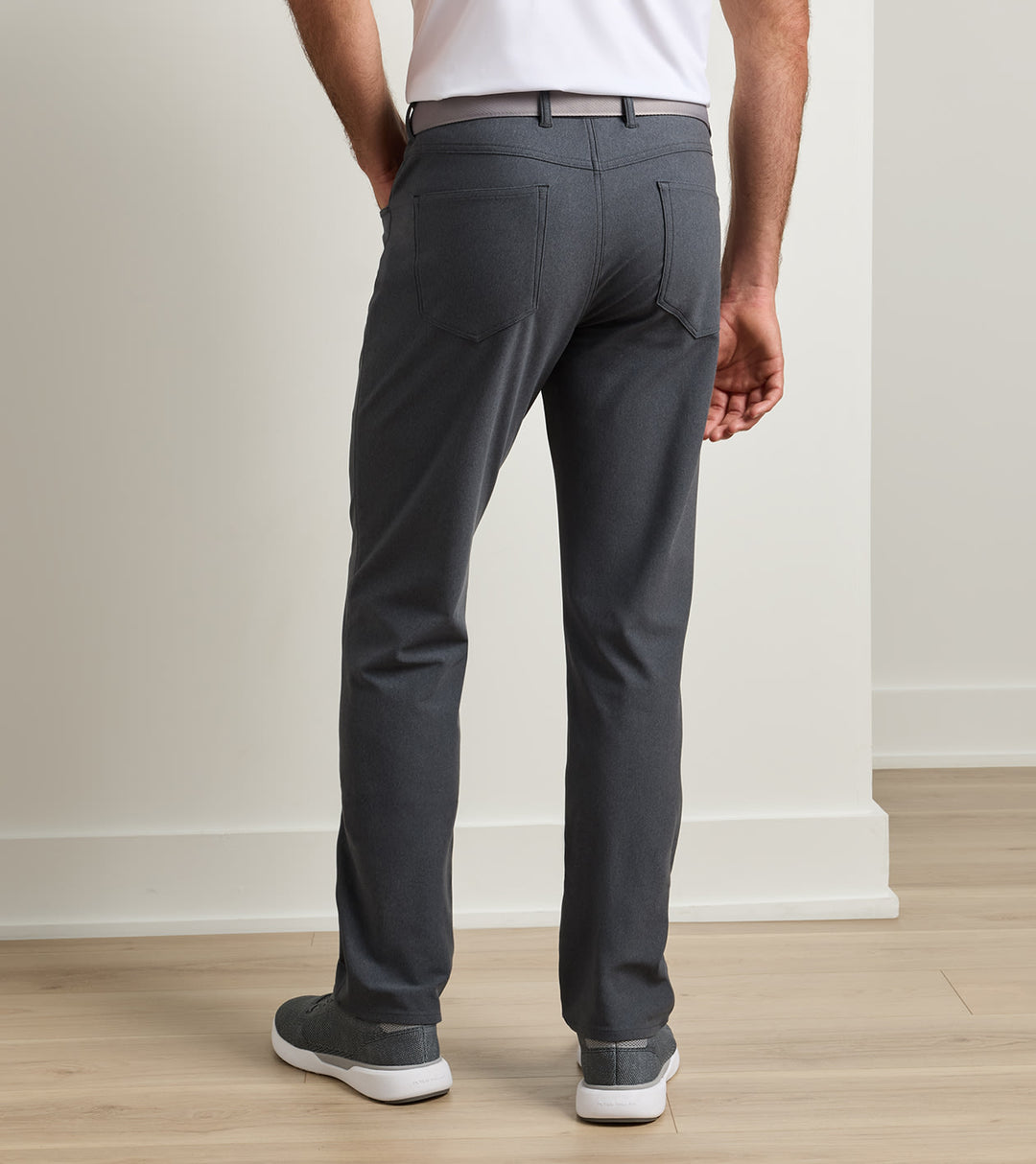 Brevard Performance Flannel Five-Pocket Pant Iridium