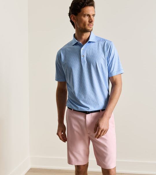 Rivington Performance Jersey Polo In Estate Blue