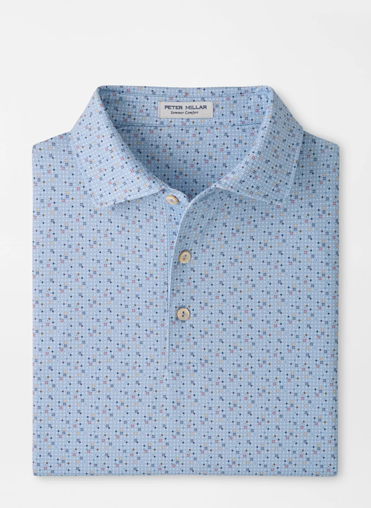 Rivington Performance Jersey Polo In Lakeside
