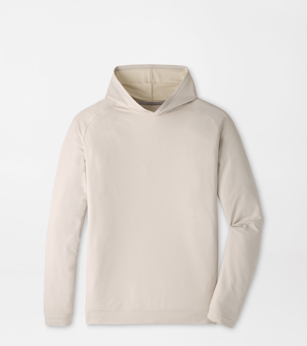 Pine Houndstooth Performance Hoodie In British Grey