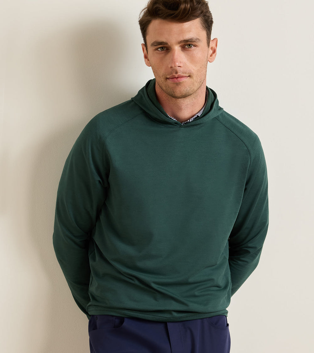 Pine Performance Hoodie In Pine Brook