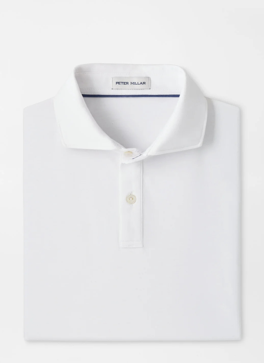 ETC Performance Jersey Polo In White